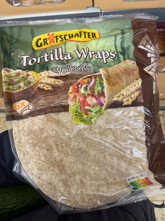 Grafschafter Tortilla Wraps Vollkorn 370 g