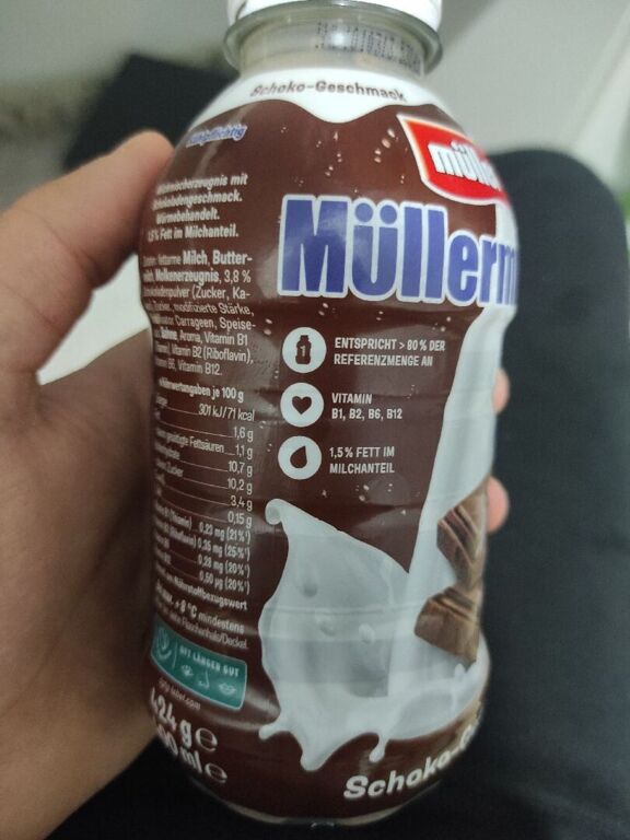 Müllermilch Schoko-Geschmack 424 g