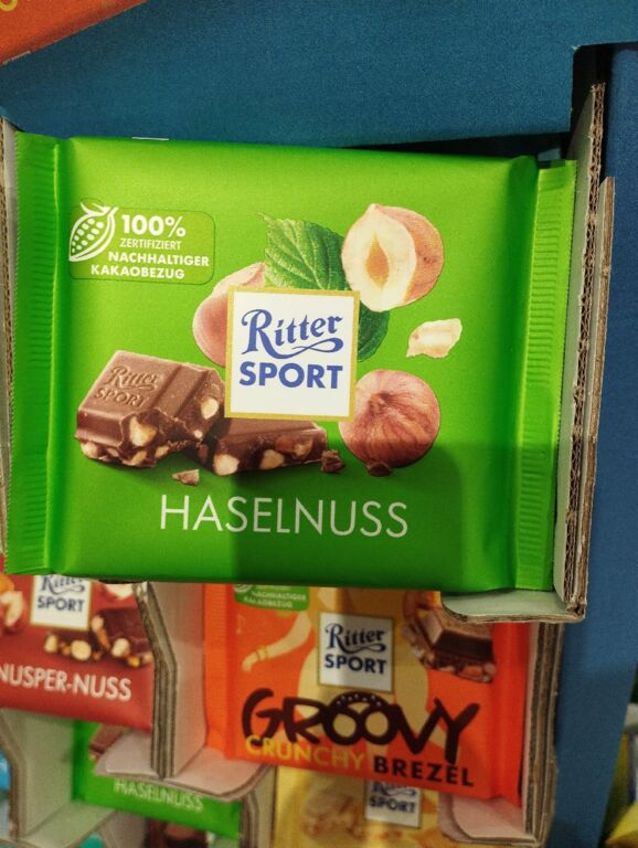 Ritter-Sport Haselnuss 100 g