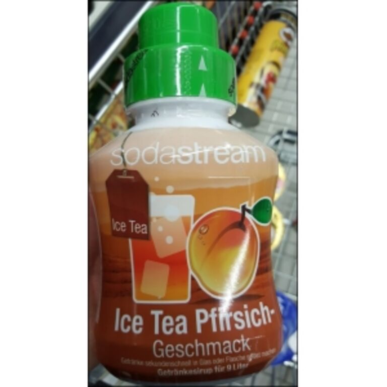 Sodastream Sirup Ice Tea Pfirsich geschmack 375ml