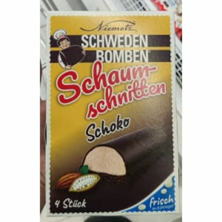 Niemetz Schwedenbomben Schaumschnitten Schoko