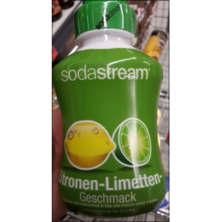 Sodastream Sirup Zitronen Limetten Geschmack 500ml