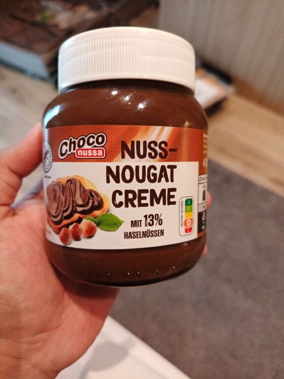 Choco nussa Nuss-Nougat-Creme 400 g
