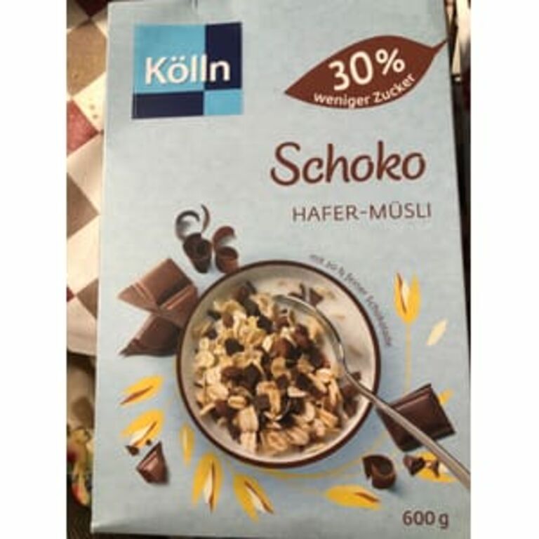 Kölln Müsli Schoko 30% weniger Zucker