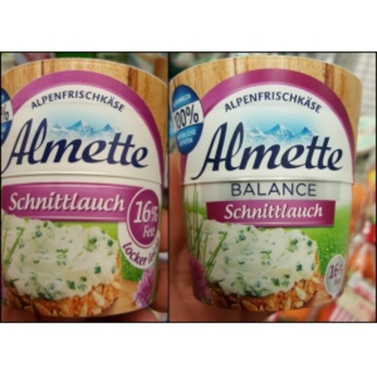 Almette Alpenfrischkäse Schnittlauch & Balance Schnittlauch 150g