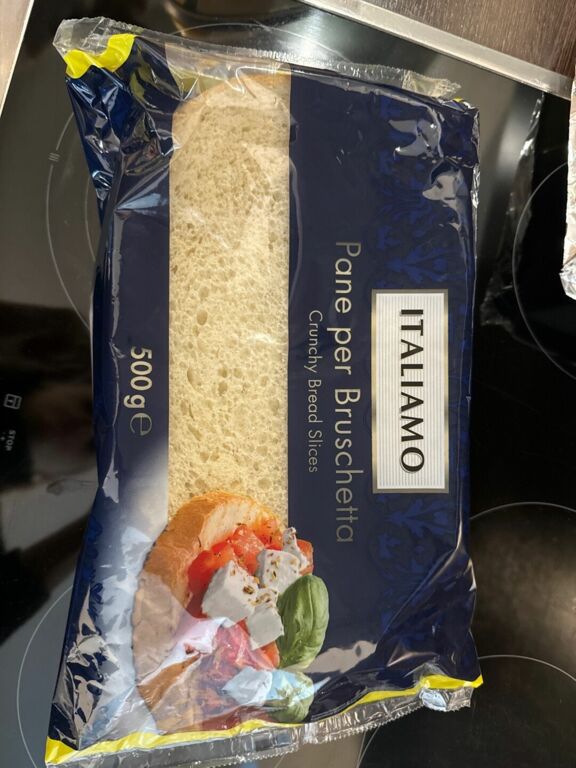 ITALIAMO Pane per Bruschetta Crunchy Bread Slices 500 g