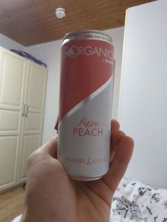  Organics by redbull fizzy peach 330 ml
