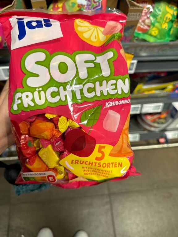 Rewe ja! Soft Früchtchen Kaubonbons