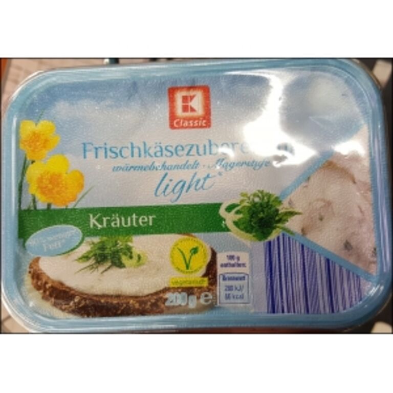 Kaufland K-Classic Frischkäsezubereitung Leicht Kräuter 200g 