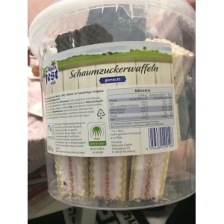 Lidl Alpenfest Style Schaumzuckerwaffeln gemischt (Nawarra)