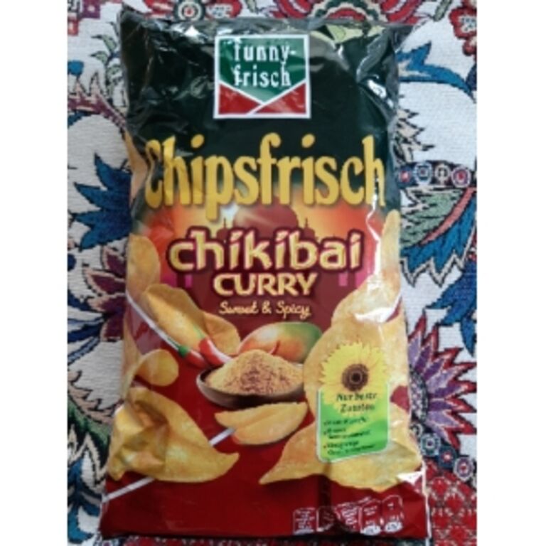 Funny Frisch Chipsfrisch Chikibai Curry Sweet & Spicy
