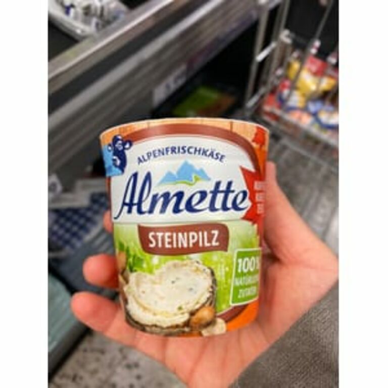 Almette Alpenfrischkäse mit Steinpilz 150g