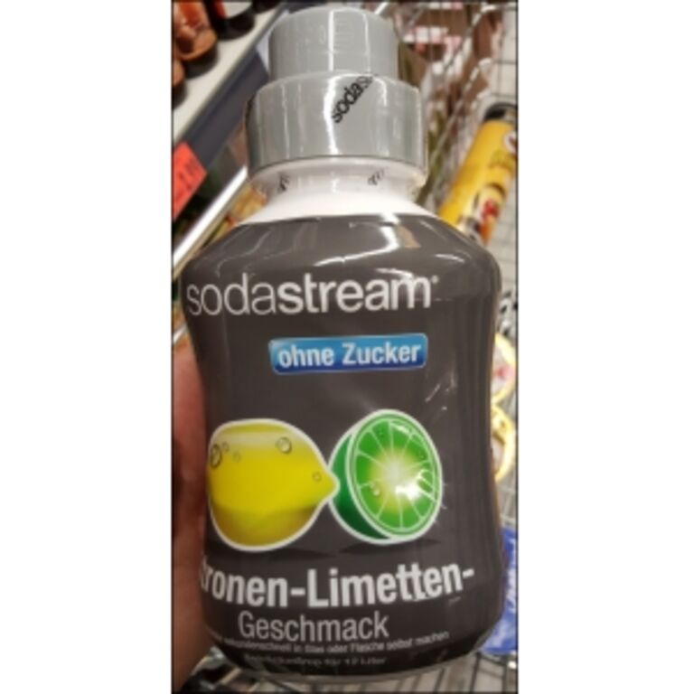 Sodastream Sirup Zitronen Limetten geschmack ohne Zucker 500ml
