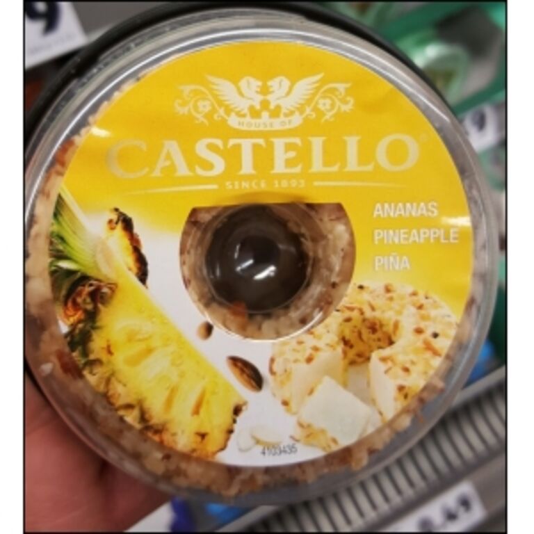 Arla Castello Ananas Frischkäsering 125g