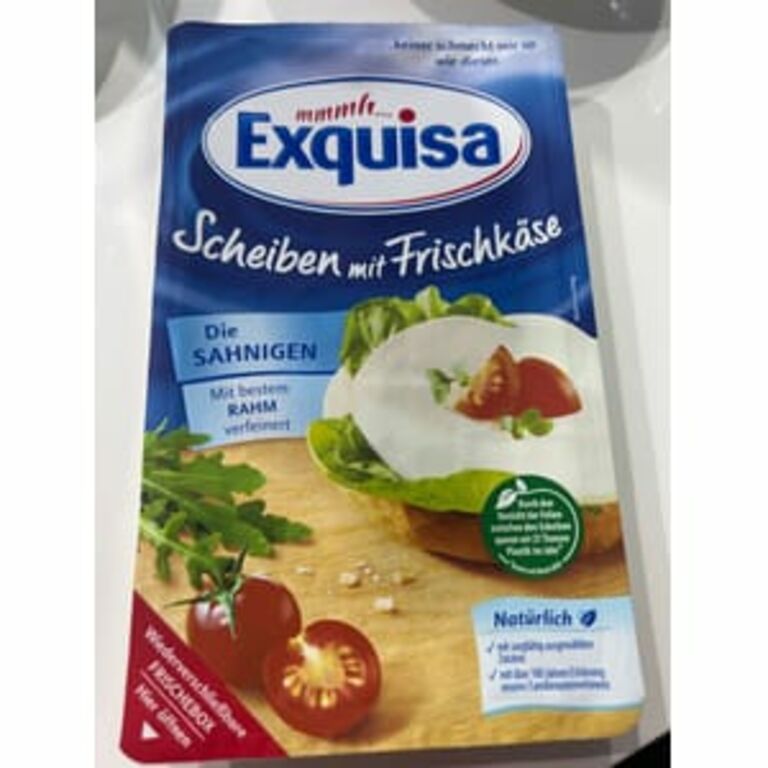 Exquisa Scheiben aus Frischkäse
