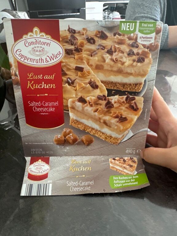 Conditorei Coppenrath&Wiese Salted-Caramel Cheesecake 490 g