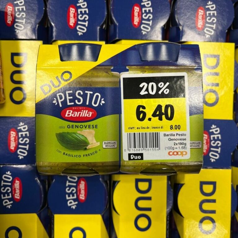 Barilla Pesto alla Genovese Duo 2x190g