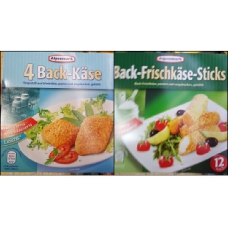 Aldi Süd Alpenmark Back Frischkäse Sticks & 4 Back Käse  