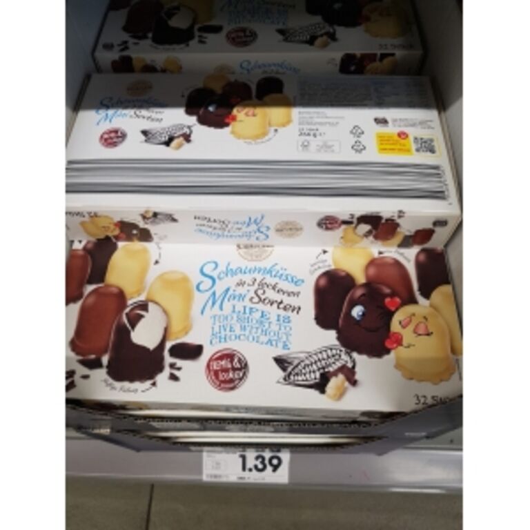Netto Schokoliebe Schaumküsse Mini
