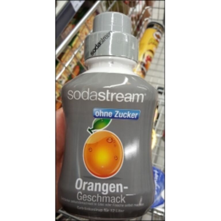 Sodastream Sirup Orangen Geschmack ohne Zucker 500ml
