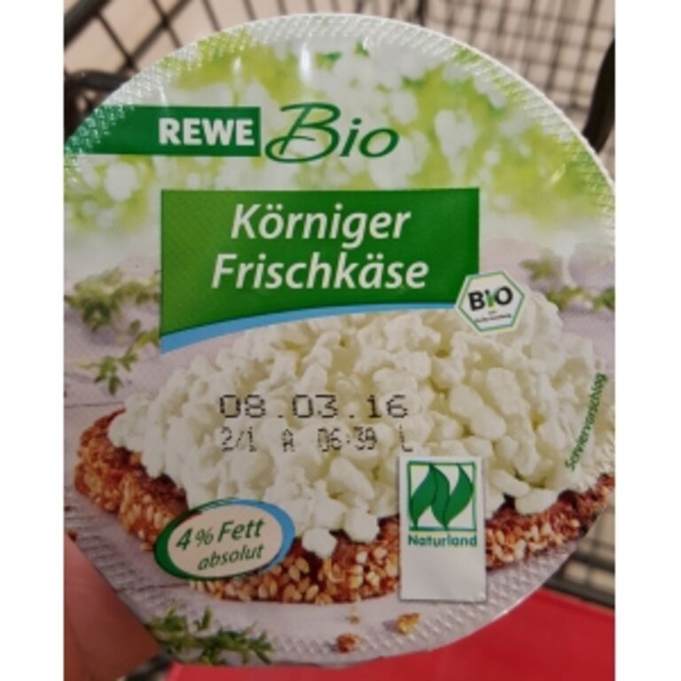 Rewe Bio Körniger Frischkäse