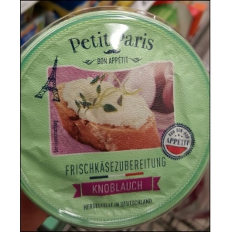 Penny Petit Paris Frischkäsezubereitung Knoblauch 