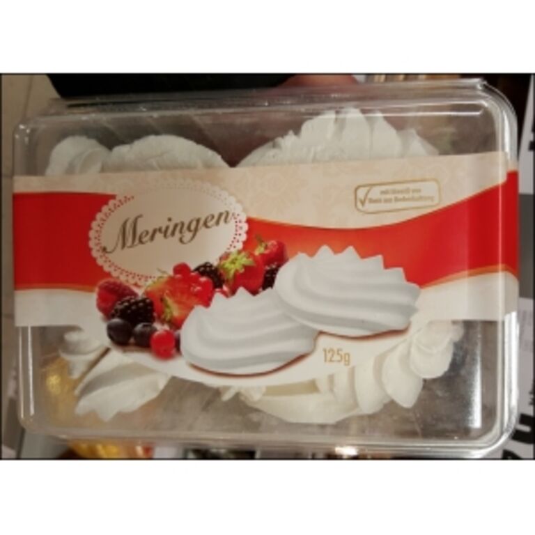 Meringen Schaumzuckerware