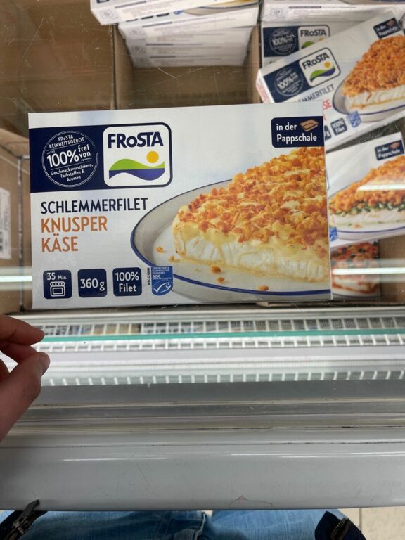 Frosta Schlemmerfilet Knusper Käse 360 g