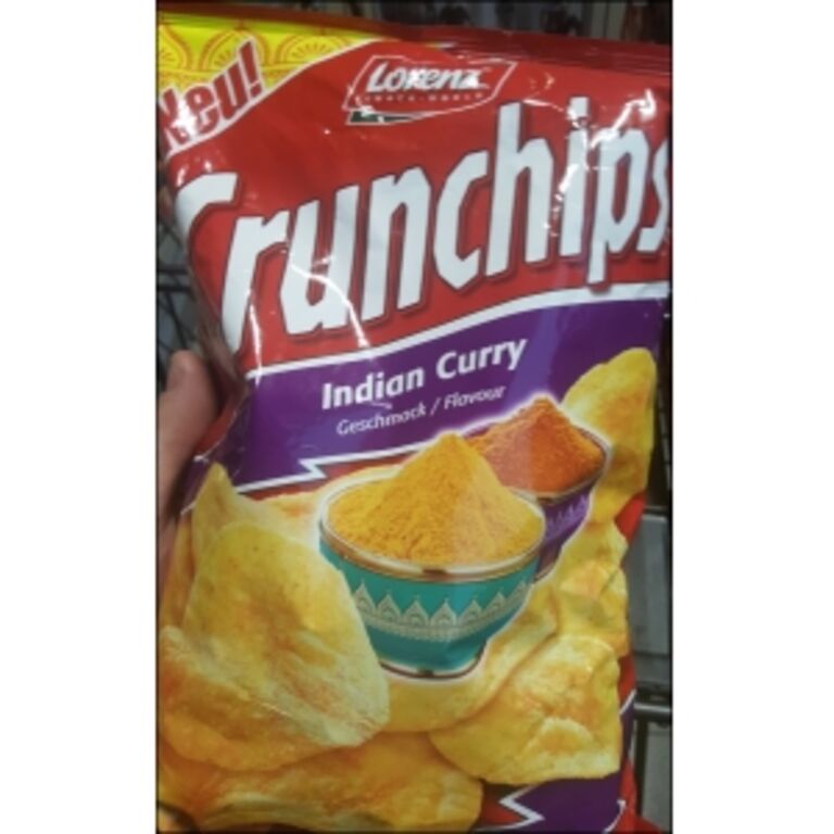 Lorenz Crunchips Indian Curry 175g