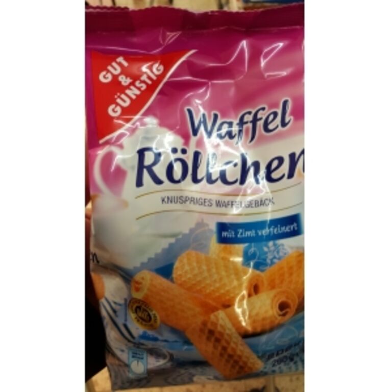 Edeka Gut & Günstig Waffel Röllchen