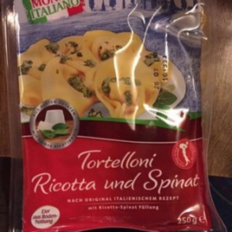 Netto Mondo Italiano Tortelloni Ricotta und Spinat