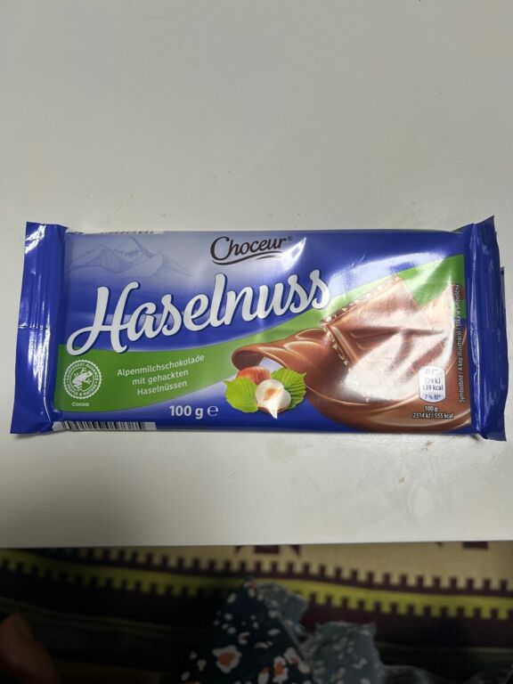 Choceur Haselnuss 100 g