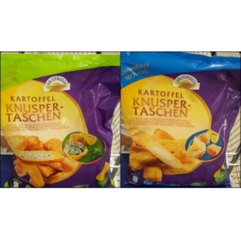 Aldi Nord Kartoffel Knuspertaschen Frischkäse Kräuter 