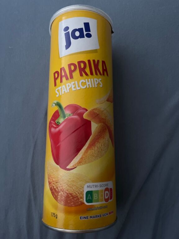 ja! Paprika-Stapelchips